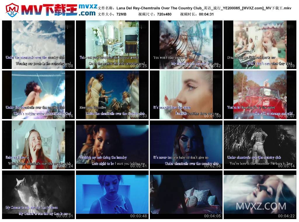 Lana Del Rey-Chemtrails Over The Country Club_英语_流行_YE200085